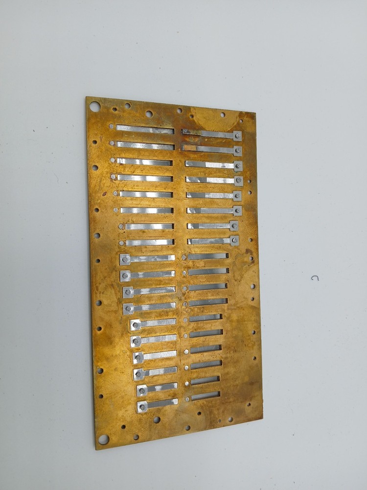 Antique reed plates Set from a Hohner? Polyphonia harmonica