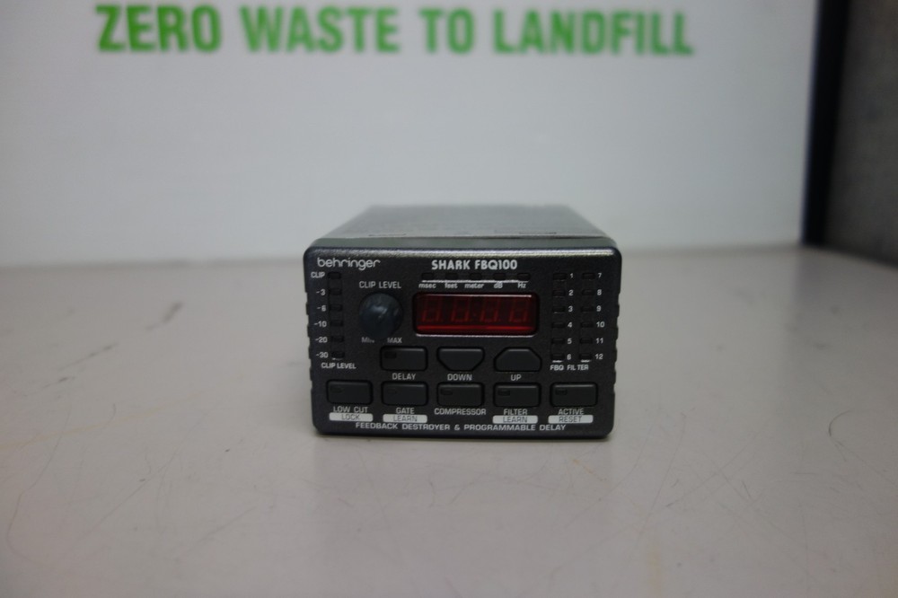 BEHRINGER SHARK FBQ100 Automatic Feedback Destroyer