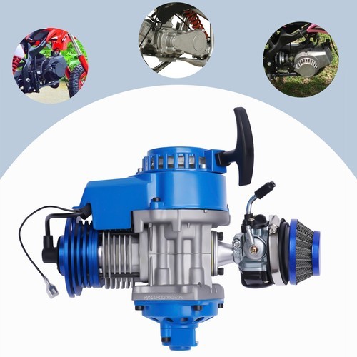 2 Stroke Racing Engine Motor 49cc FOR Pocket Rocket Quad/Dirt Bike Pull start