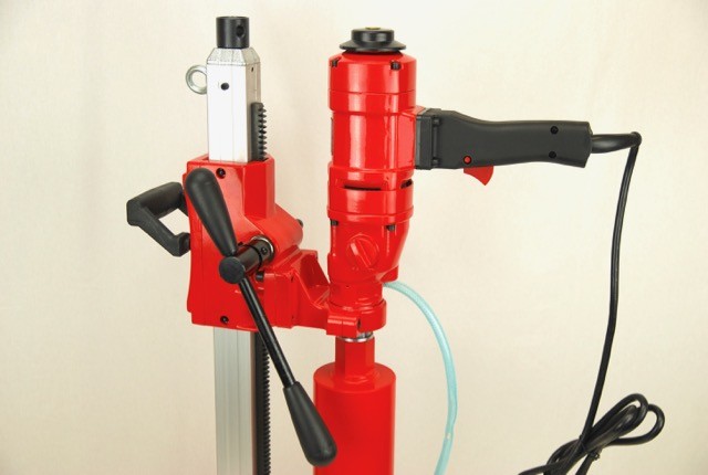 BLUEROCK ® TOOLS 4Z1WS CONCRETE CORING DRILL 2 SPEED W/ STAND & 2 CORE BITS