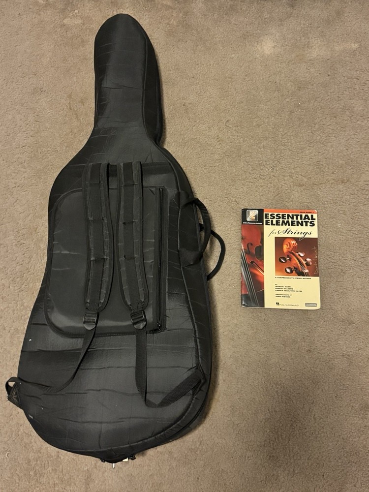 Eastman Strings Mc80 4/4 Cello Set with Case and Bow