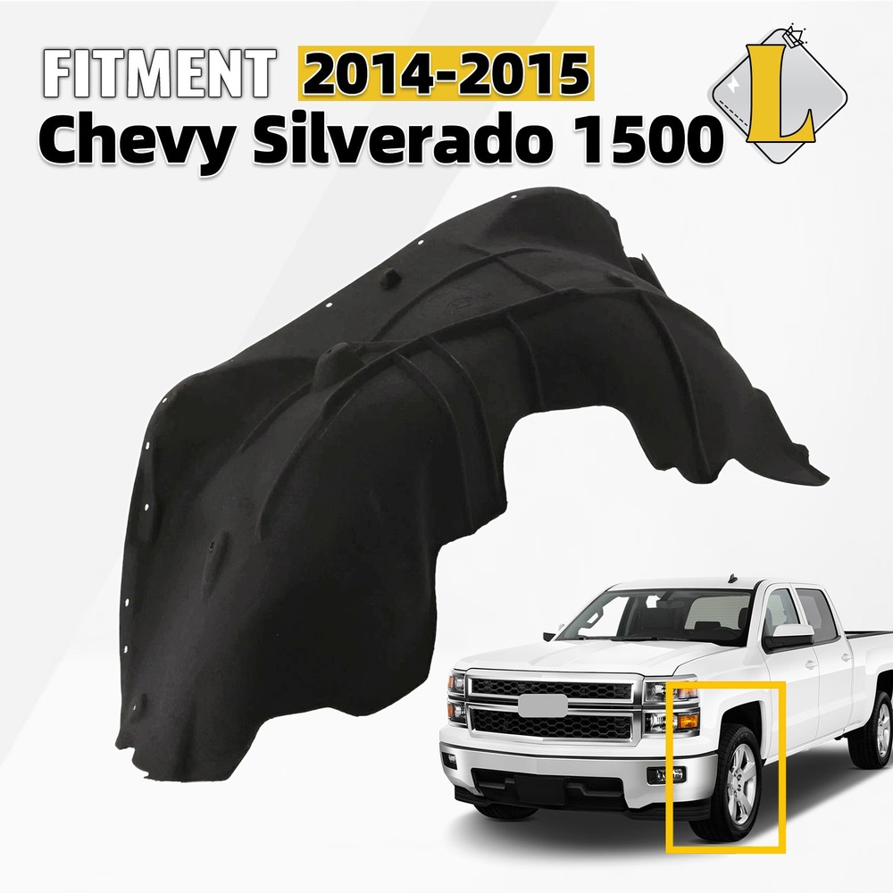 Fender Liner For 2014 2015 Chevy Silverado 1500 Front Driver Left Side 22757273