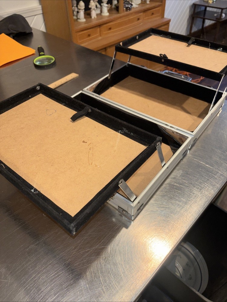 Metal Breifcase Box 13.5” X 9”