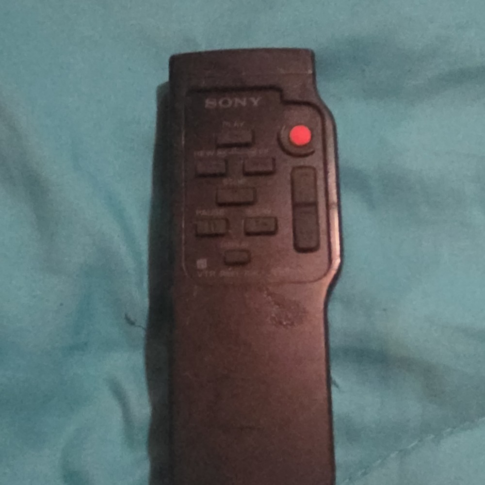 Sony Wireless Remote Control for Camera Black AA Battery