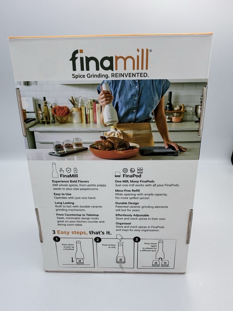FinaMill Spice Grinder New