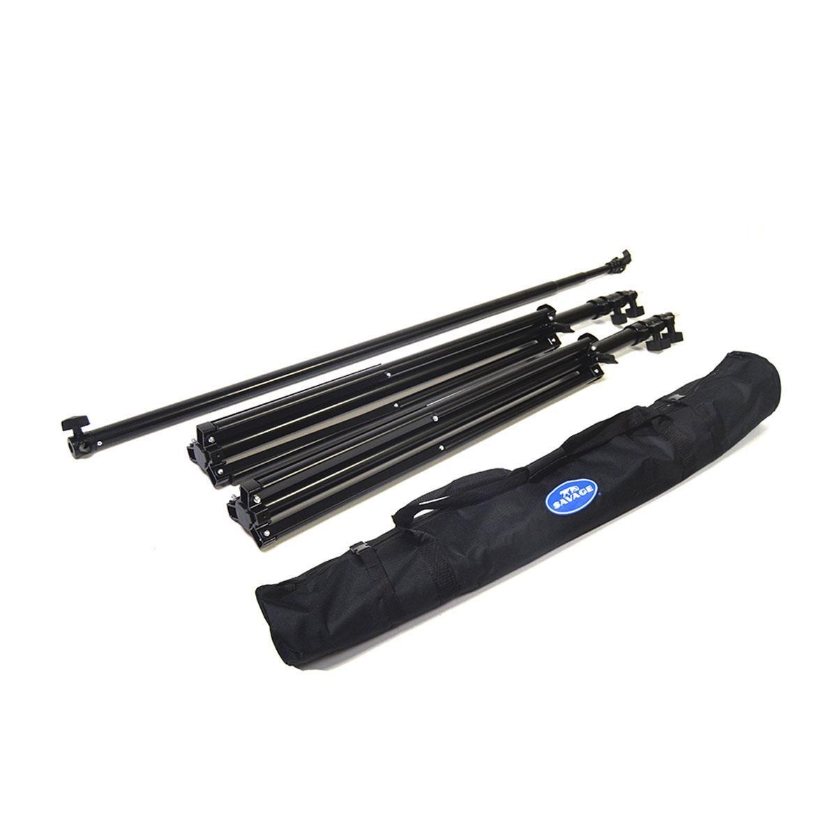 Savage Port-A-Stand Background Support System with 53"x36' Widetone Background