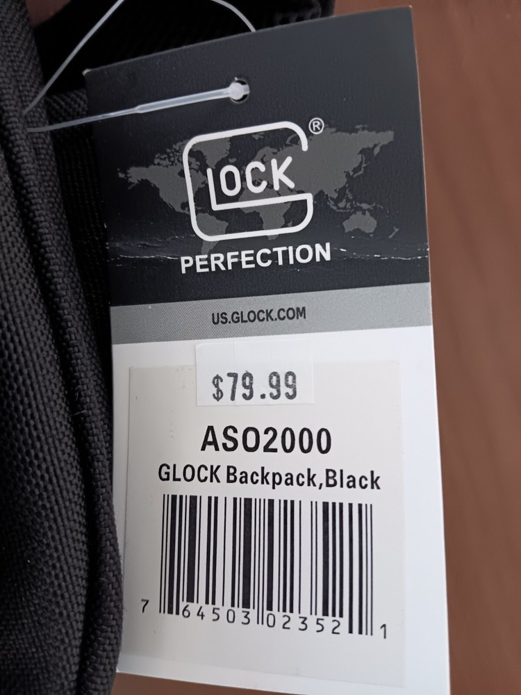 GLOCK Tactical Multi-Purpose BACKPACK ASO2000 Black