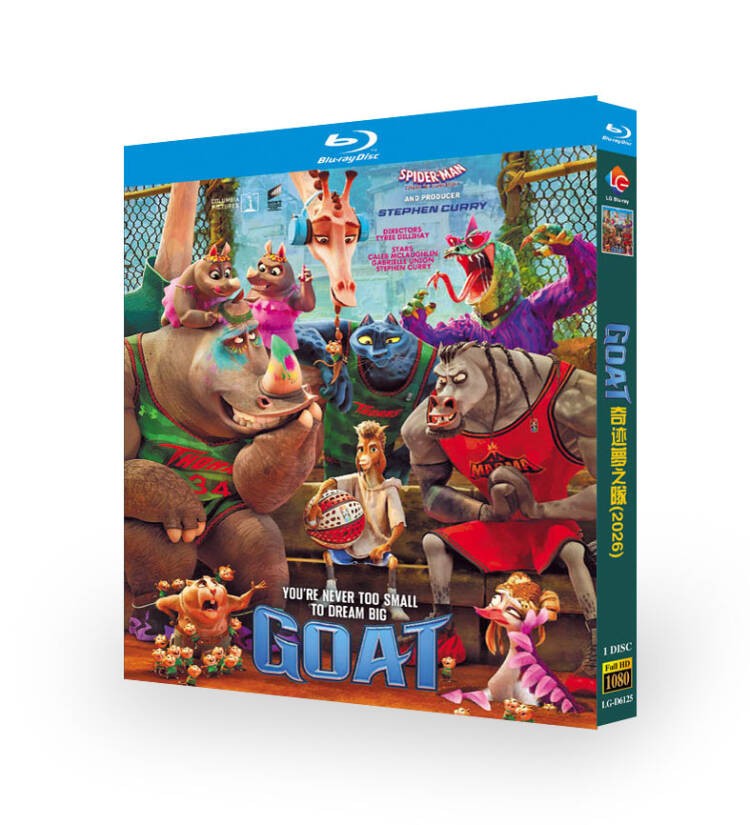 GOAT (2026) 1 光盘全新密封盒套装英语音频-