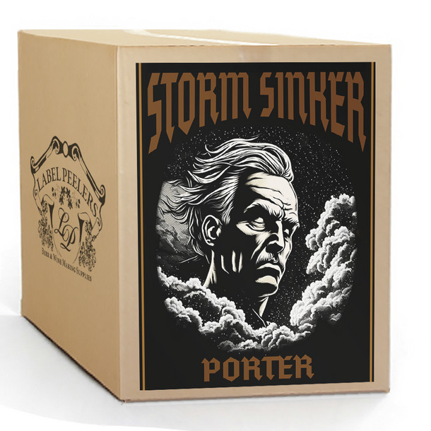 Label Peelers Storm Sinker Porter Beer Kit