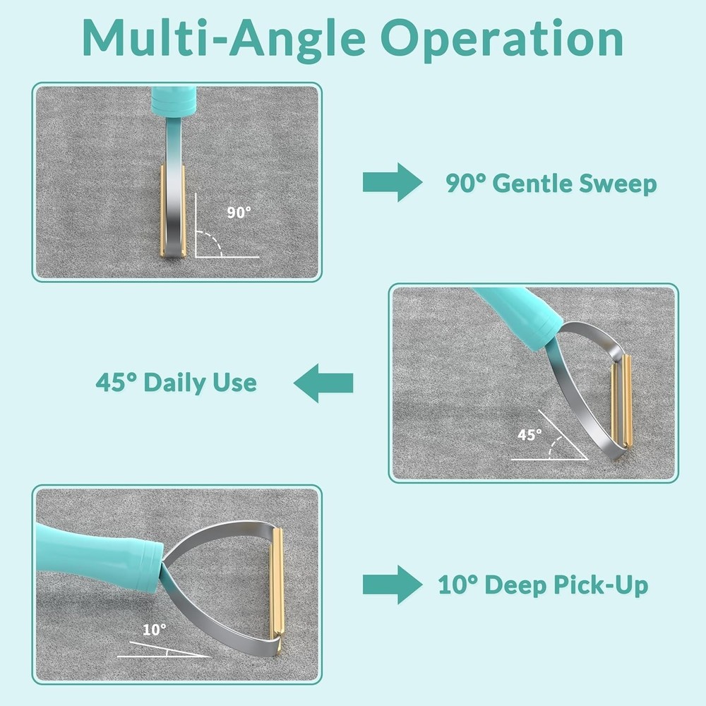 Deep Cleaner Pro Pet Hair Remover - Efficient Multi-Fabric Tool for Homes