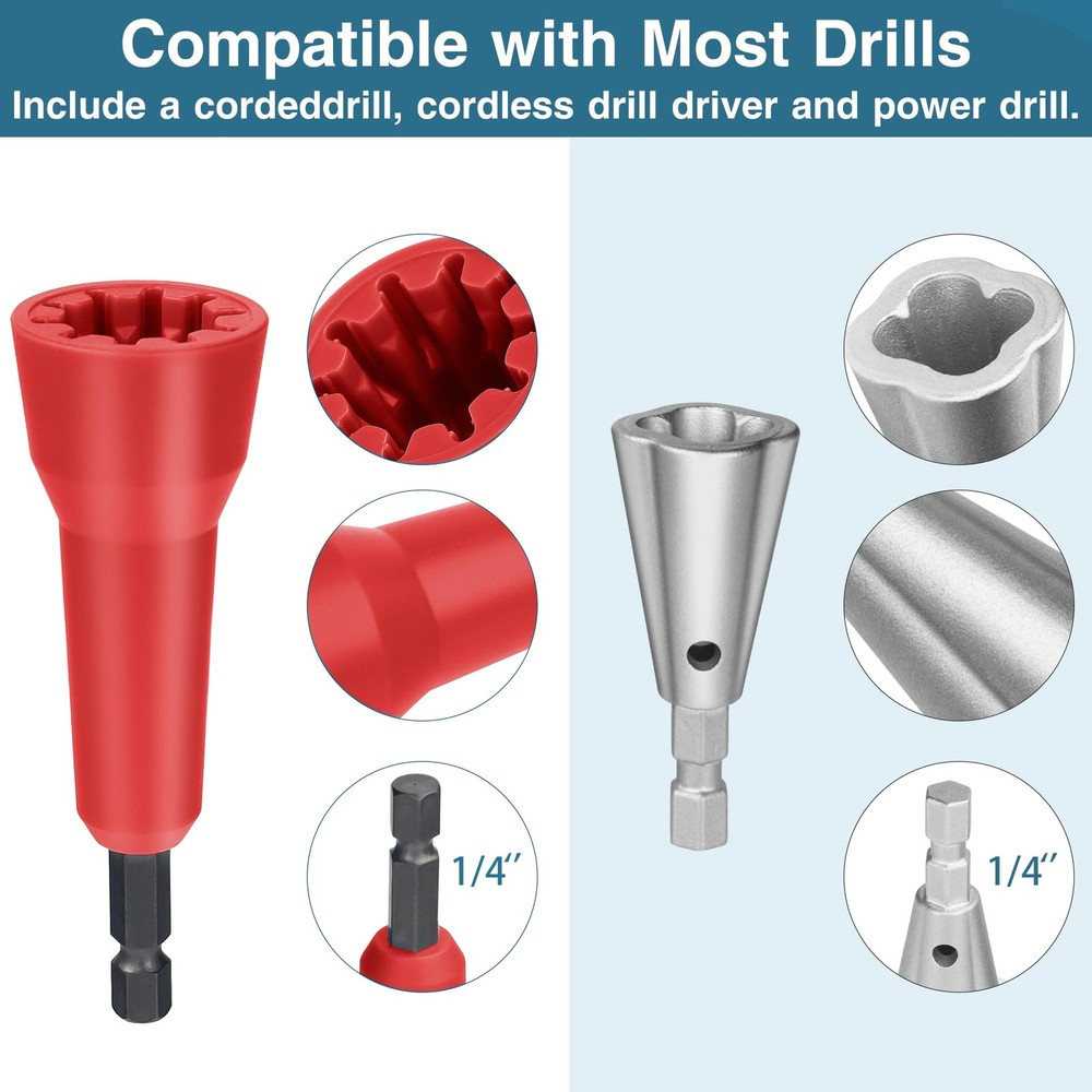 Wire Nut Twister,Wire Twisting Tool,Wire Twiter for Drill,Spin Twist...
