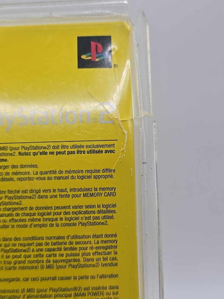 Sony PlayStation 2 8MB Memory Card Red/Blue (2-Pack)