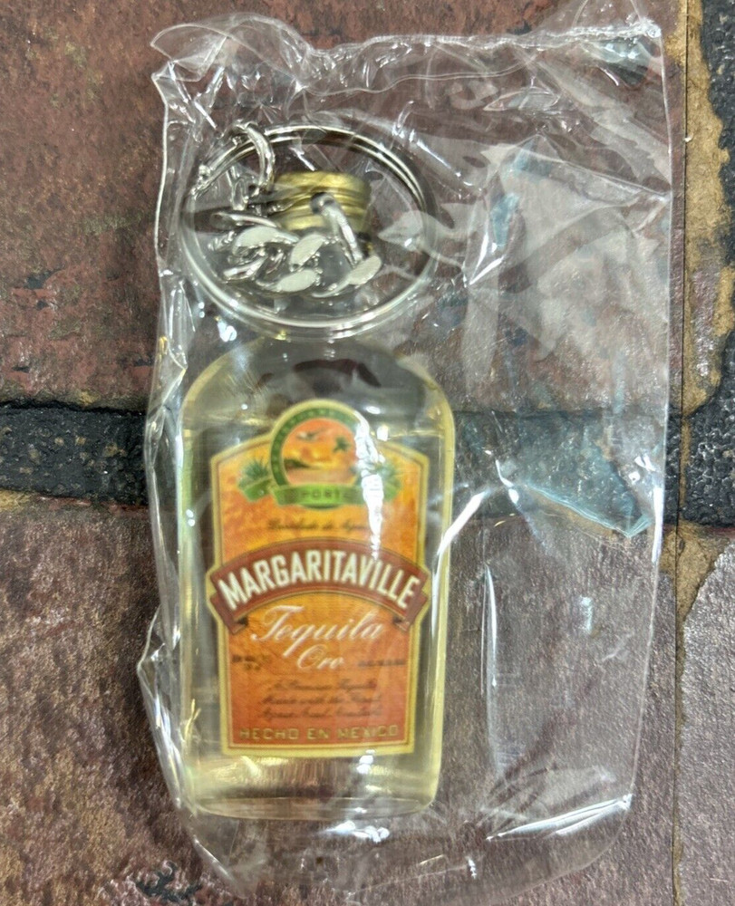 Margaritaville Tequila Oro Mini Bottle Keychain  Jimmy Buffett