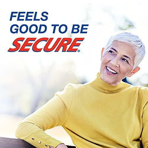 Secure Waterproof Denture Adhesive - Zinc Free - Extra Strong Hold For Upper,