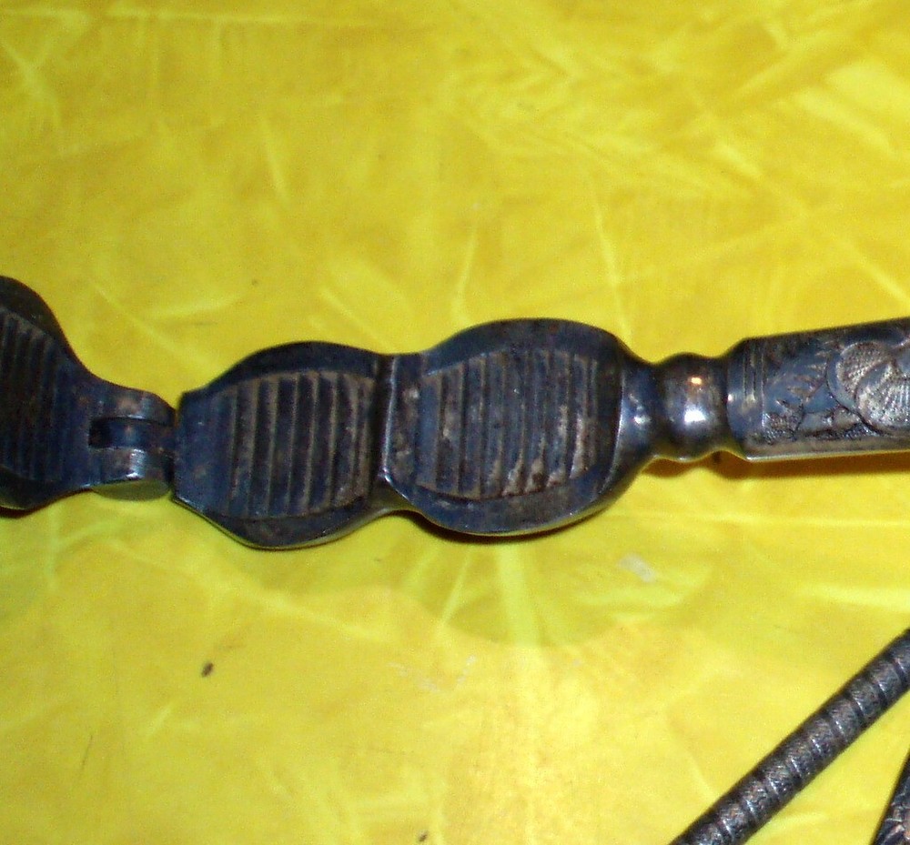 ANTIQUE VICTORIAN ROGER BROS SILVER PLATE NUTCRACKER PICK SET NUT CRACKERS