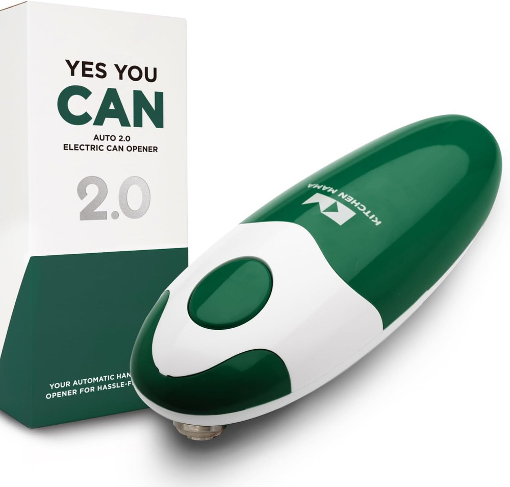 Auto 2.0 Electric Can Opener: Refined Blade Opens Almost Any Cans - Automatic, H