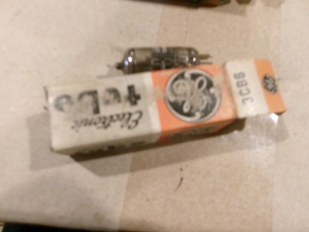 OEM VINTAGE ELECTRONIC TUBE GE 3CB6