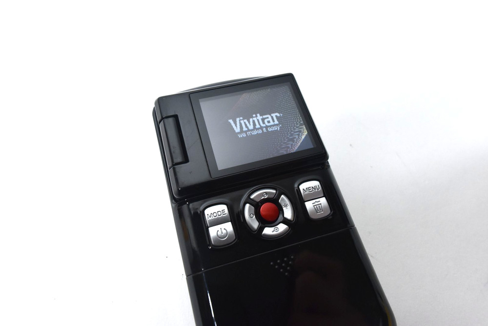 Vivitar DVR-620HD Handheld Compact Digital Video Recorder Black Tested
