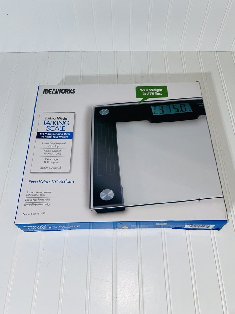 Ideaworks Talking Scale - Extra Wide Platform