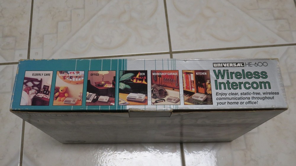 NEW Universal (Model HE-600) Wireless Intercom - Set of 2