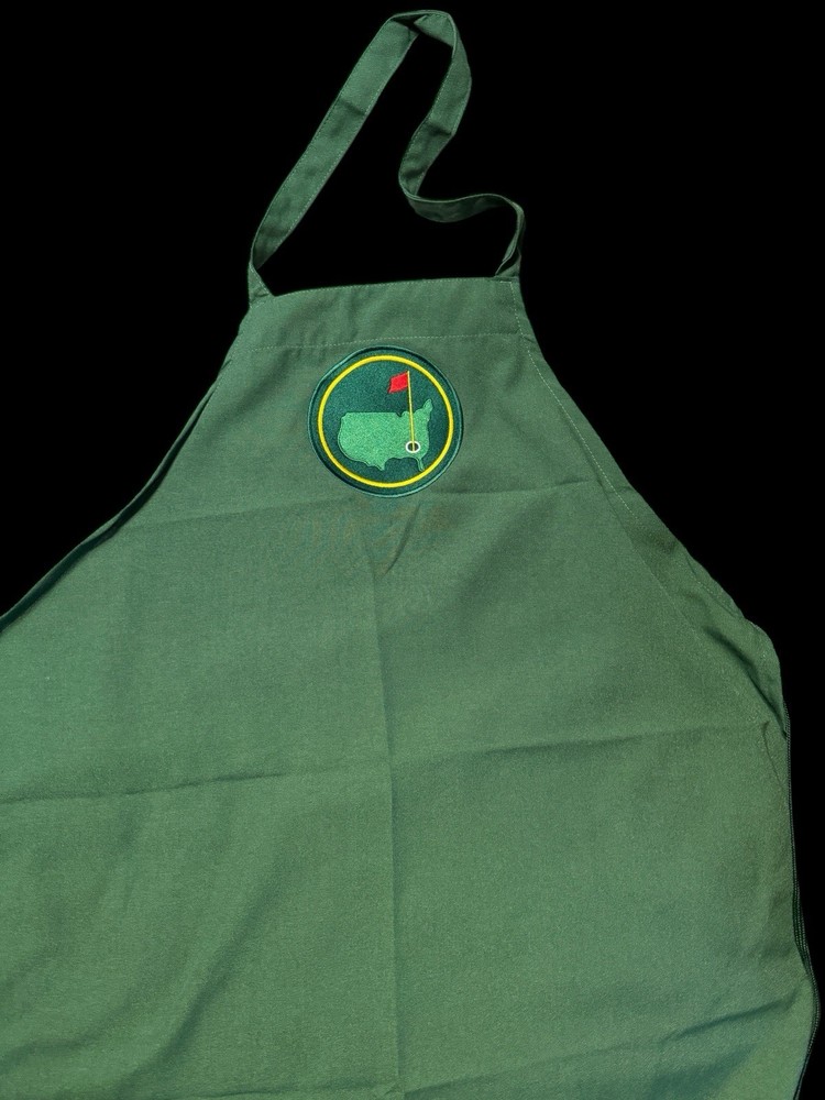 Master’s Jacket Patch Logo Apron / 55k Stitches Brand New (Green)