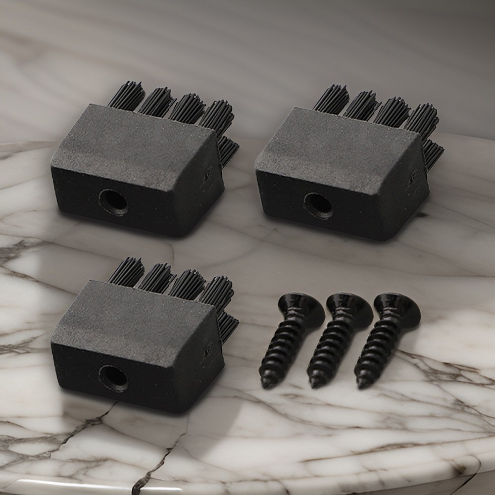 Maximize Arrow Rest Performance with 3pcs Replacement Brushes Screws Included