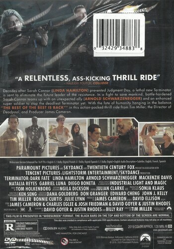 Terminator: Dark Fate [New DVD]