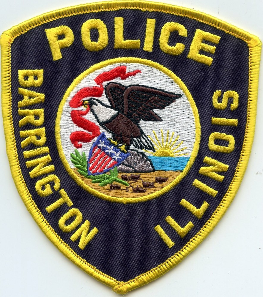 BARRINGTON ILLINOIS IL POLICE PATCH