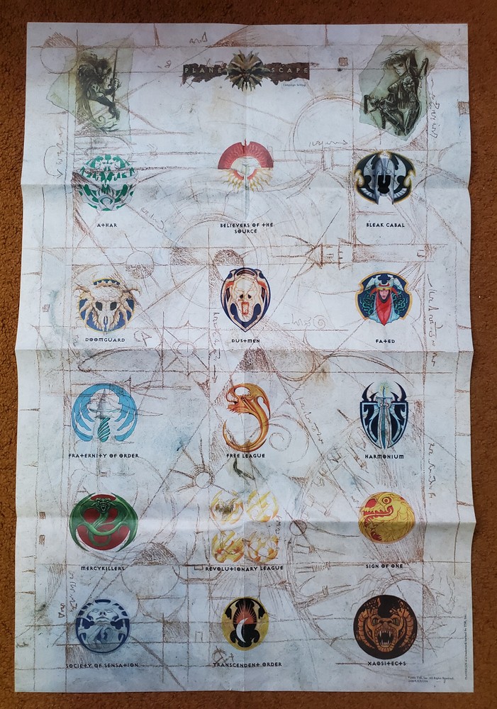 AD&D 2nd Edition Plane Scape Campaign Setting