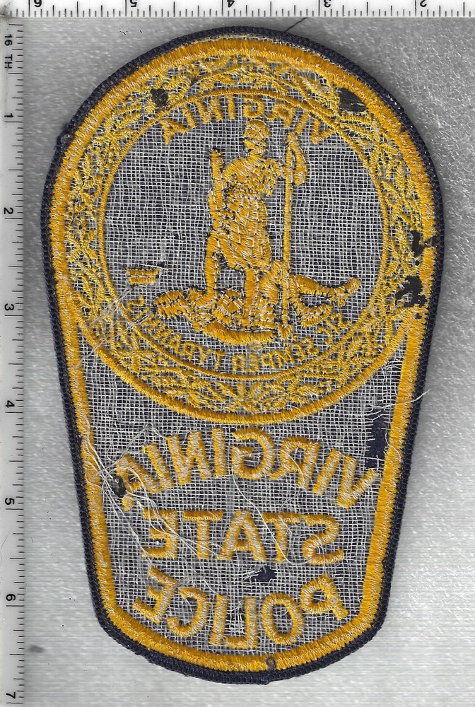 Virginia State Police 1st Issue Shoulder Patch