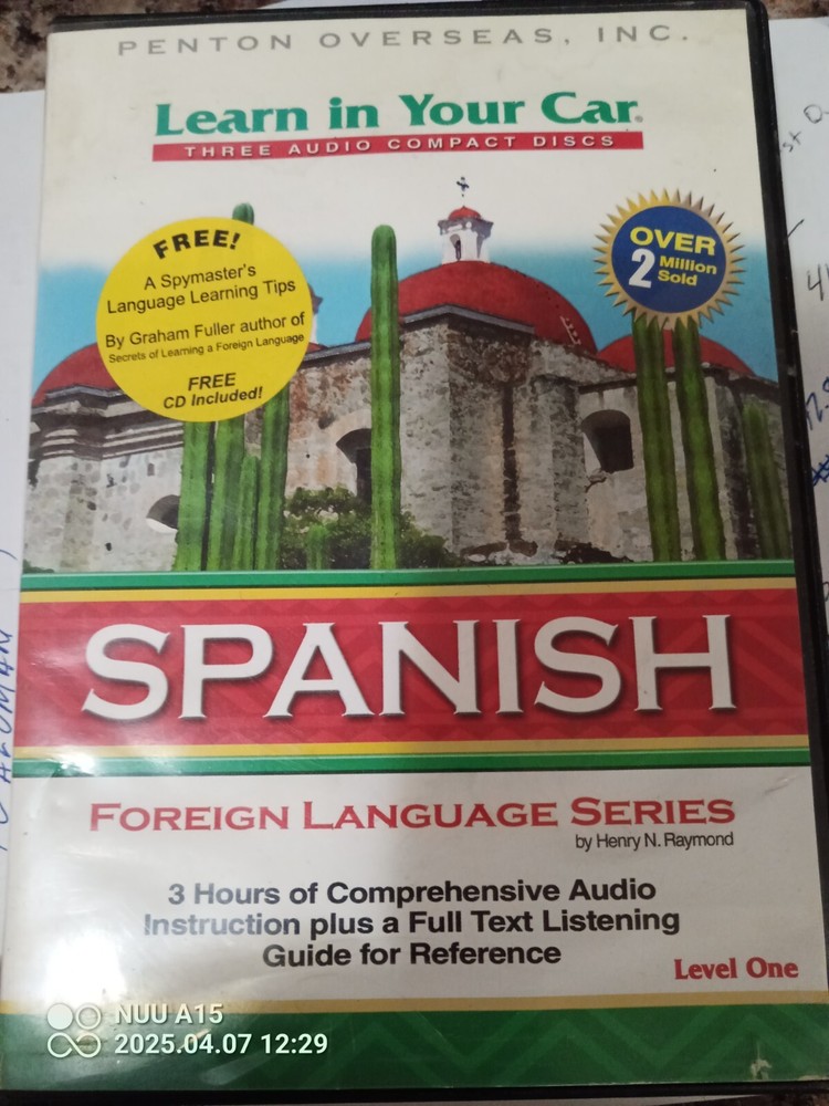 Learn Spanish in Car: Penton Overseas CD Set - Easy Language Audio