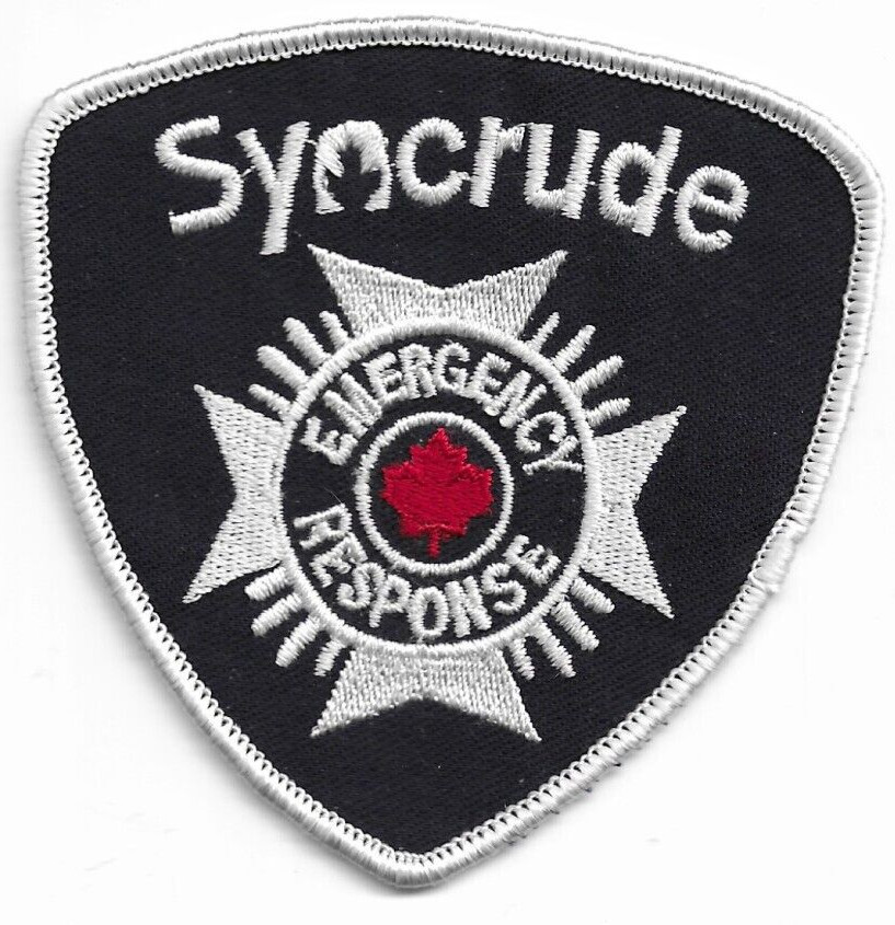 Syacrude  Fire Dept., Alberta, Canada (3.25" x 3.25") fire patch