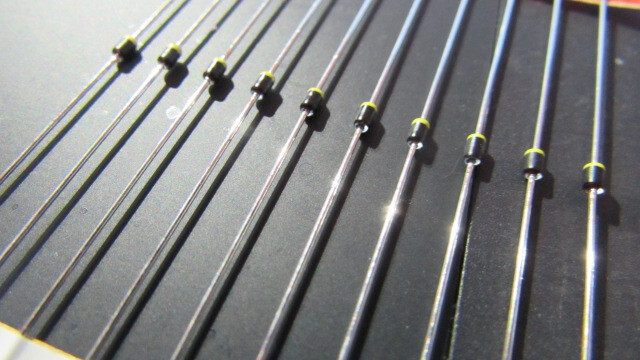 BB809 PHILIPS VHF Variable Capacitance Diode DO-34 (10 pieces) NOS Fast Ship USA