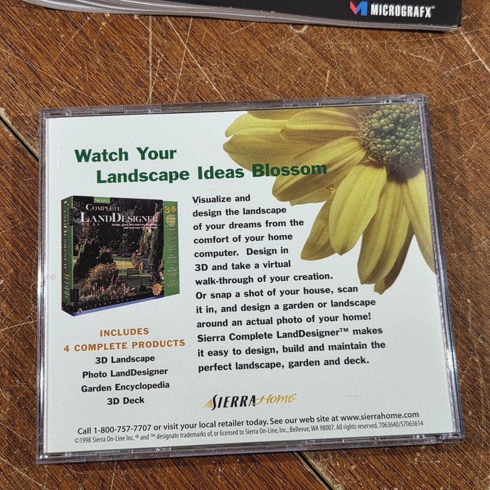 Vintage Snap Shot Digital Editing Software Micrografx