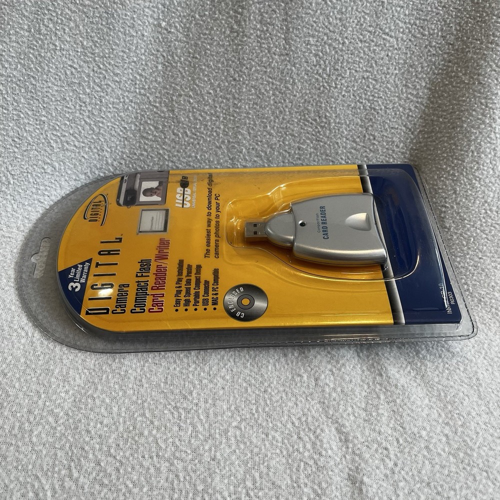 Digital Concepts Camera Compact Flash Card Reader Writer Digital Concepts CR-10