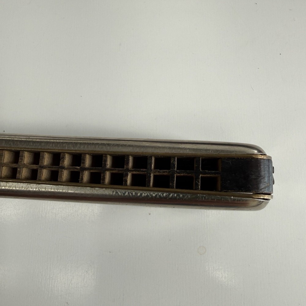 M Hohner ECHO Grand Prix German Made Curved Harmonica