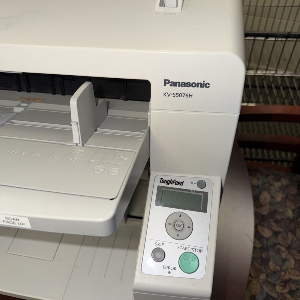 Genuine Panasonic KV-S5076H Automatic High Speed Document Scanner