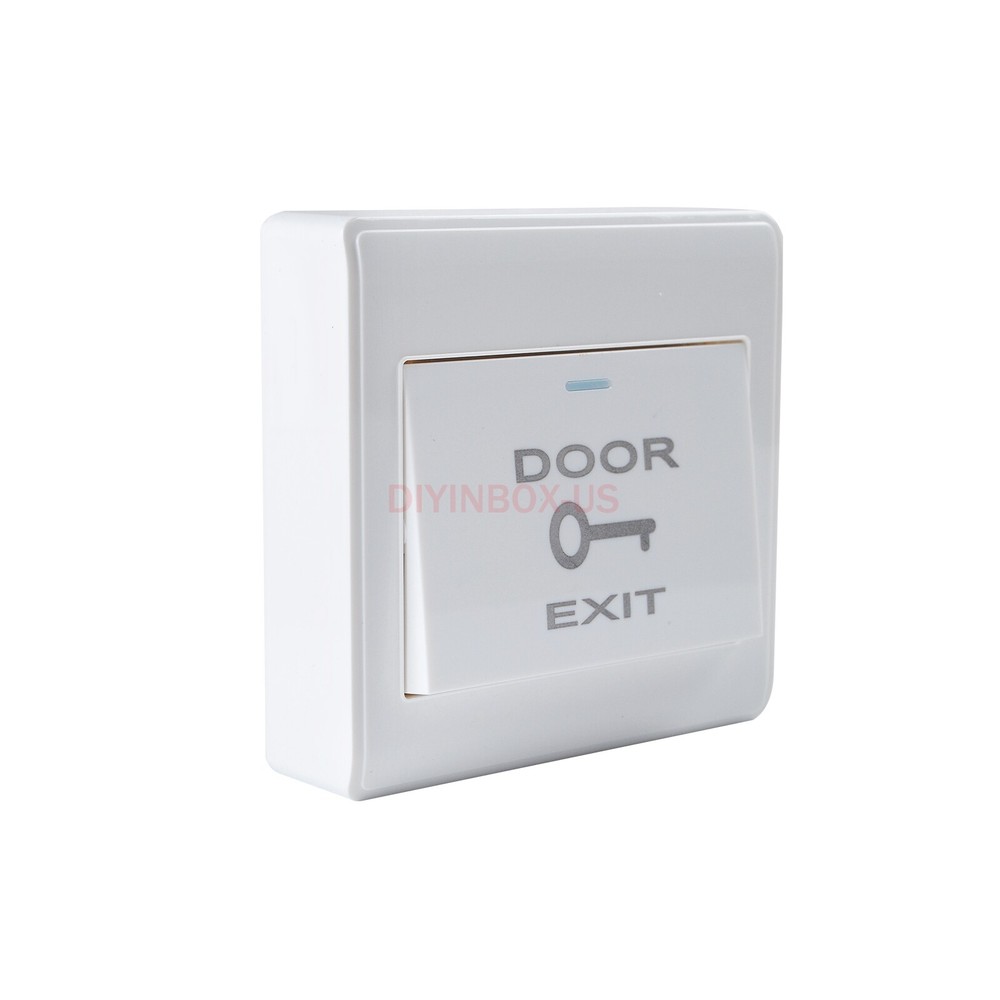 Electric Magnetic Door Lock Exit Release Button Push Switch Panel Access Control