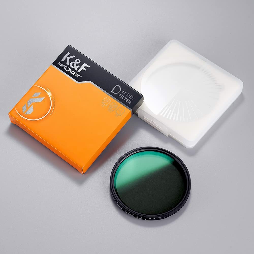 K&F Concept 82mm Variable ND3-1000 ND Filter Neutral Density Camera Lens Filter