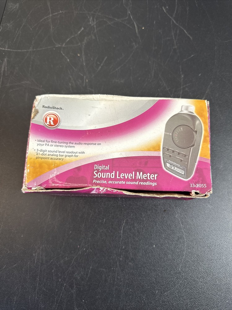 Radio Shack Digital Sound Level Meter 33-2055