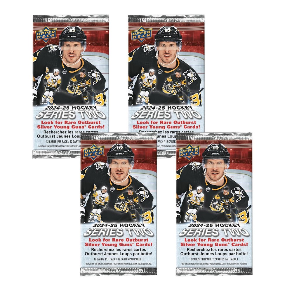NHL 2024-25 Upper Deck Series 2 Blaster Box | 4 Packs