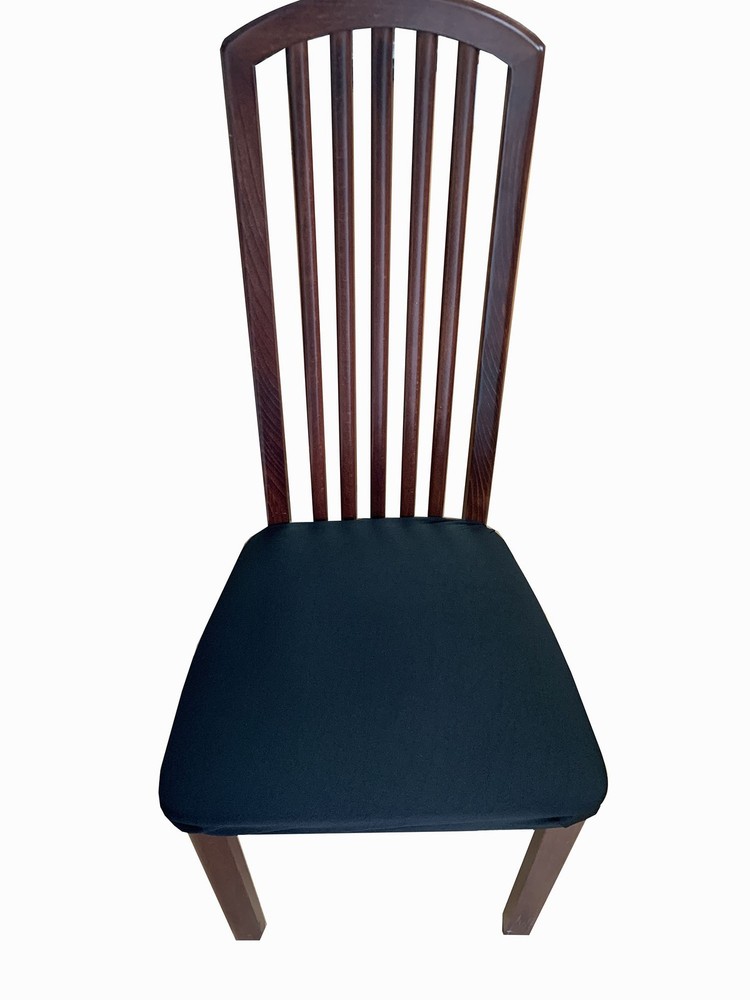 Non-Slip Stretchable Seat Cover- Polyester- Black