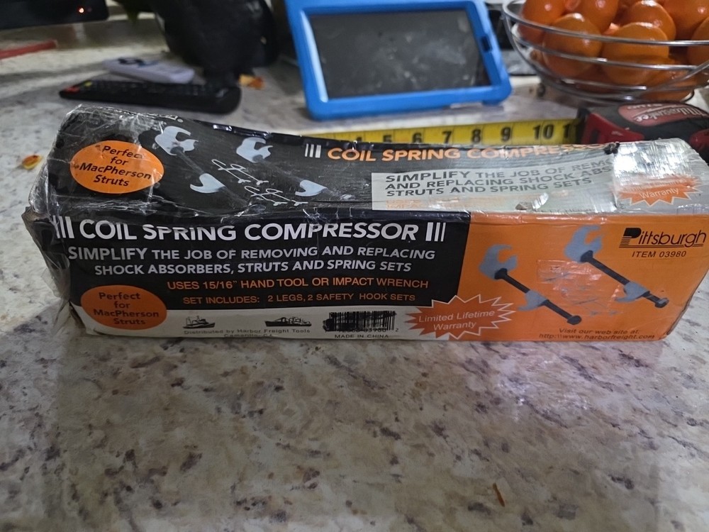 New Pittsburgh Coil Spring Compressor Set Item# 03980