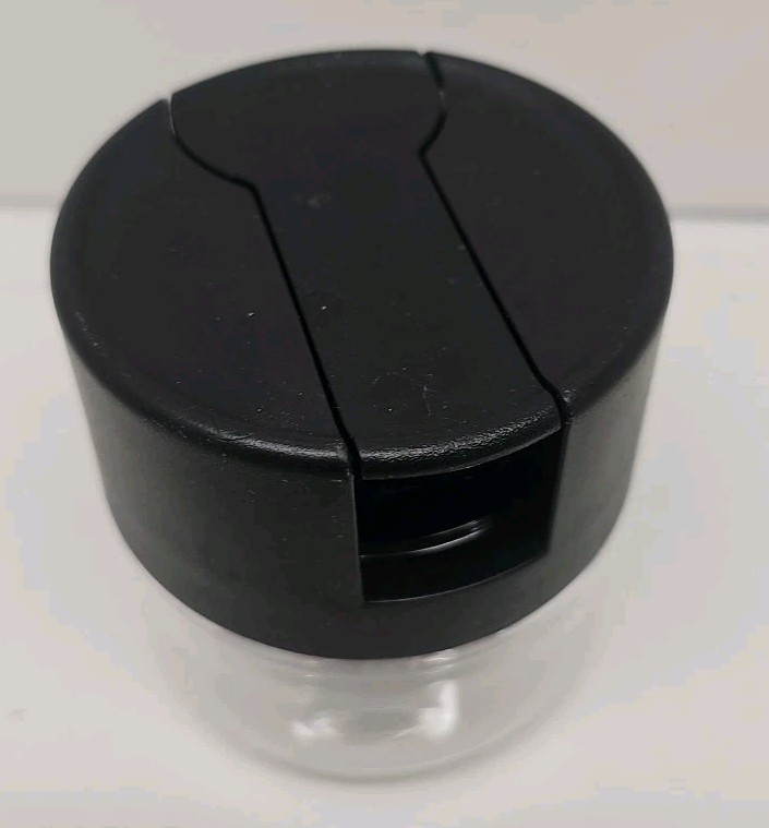 Tupperware CounterScaping Oil Container Mini Round 200 ml w/ Pour Spout Black ❤️