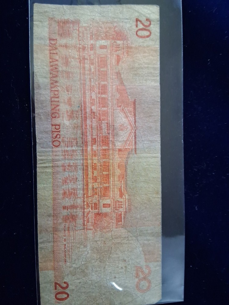 1935 PHILIPINAS BANKNOTE 20 PISO