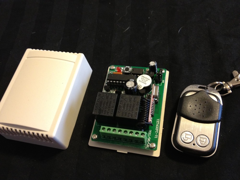 2CH RF Wireless Remote Control Momentary/Toggle/Latch C   b14