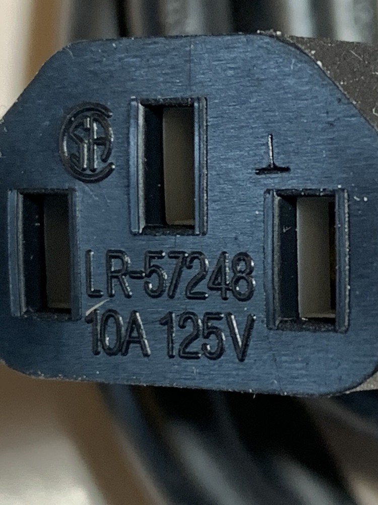 NEW Ching Cheng power cord EL-302, E88446.