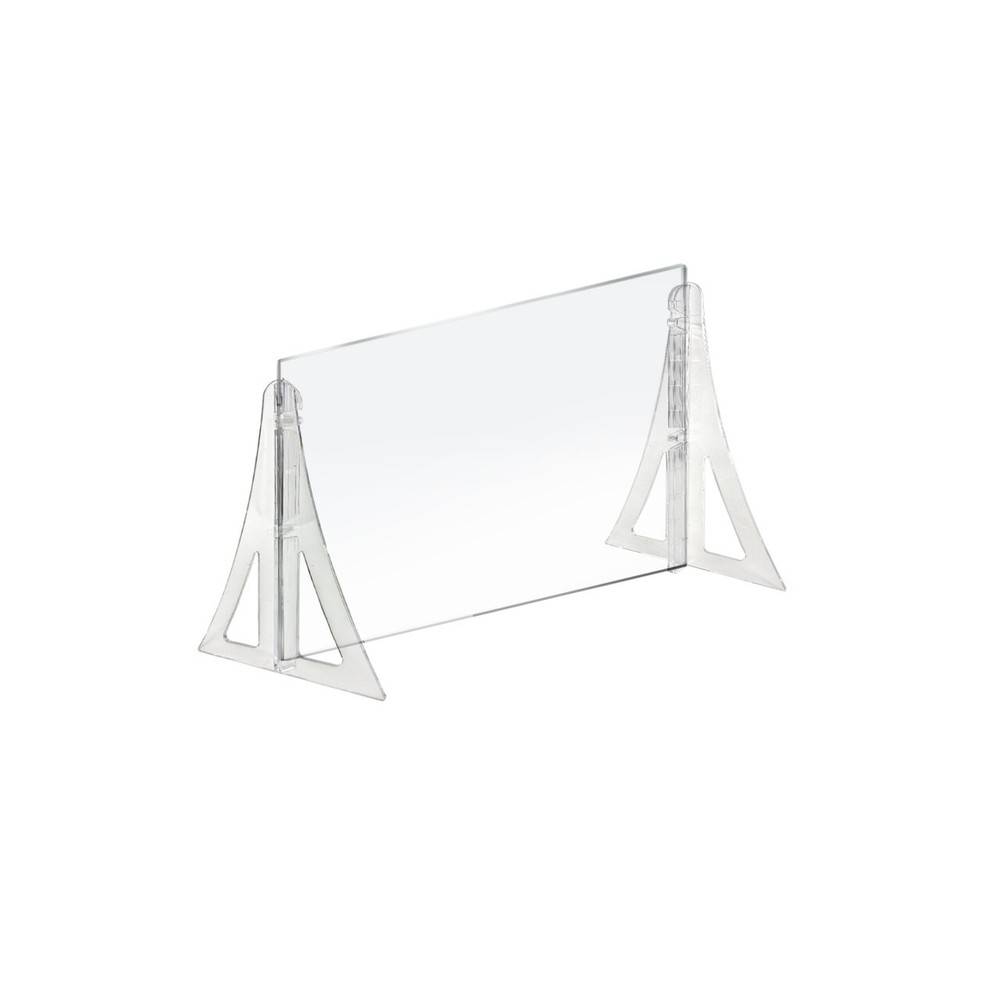 Azar Displays 18" x 24" Counter Acrylic Shield, 2-Pack