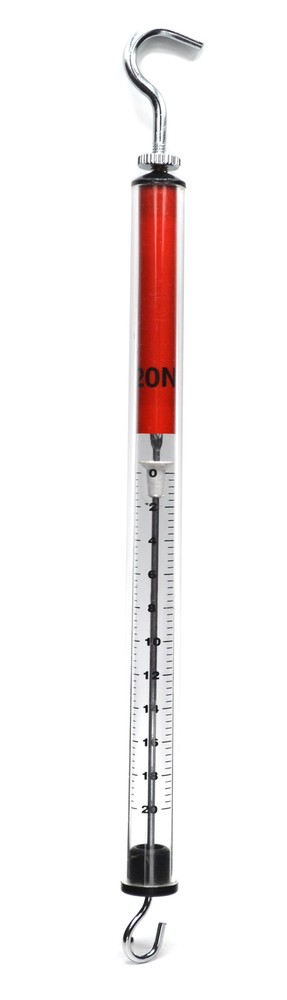 Eisco Labs Economy Dynamometer - Spring Balance, High Resolution, 20N