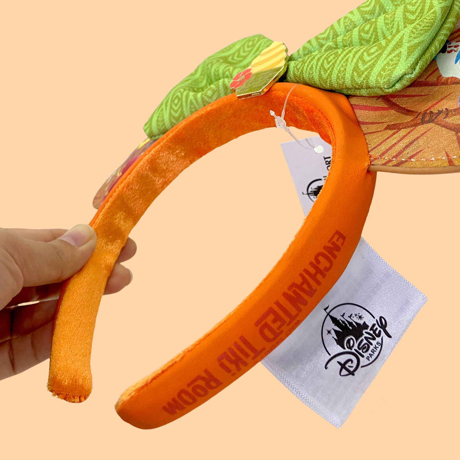 US Disney Parks WDW Enchanted Tiki Room Birds Dole Whip Minnie Ears Headband 🎉